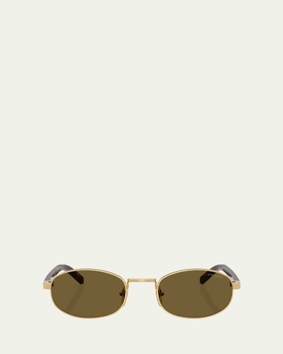 PR B53S Oval Steel Sunglasses